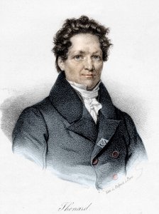 Portræt af Louis Jacques Thénard (1777 - 1857), fransk kemiker. af Unknown artist