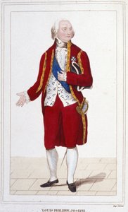 Portræt af Louis Philippe II Joseph, hertug af Orléans og Chartres, kendt som Philippe Egalité af Unknown artist