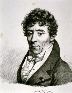 Portræt af Luigi Cherubini (radering) af Unknown Artist