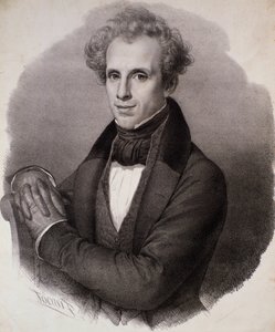 Portræt af Luigi Ricci (gravering af Unknown artist