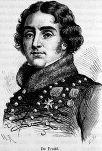Portræt af Marie Pierre Louis, grev De Frotté (1755-1800), chef for det normanniske chouannerie, han blev skudt af Bonaparte. af Unknown artist