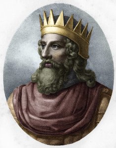 Portræt af Merovech (ca. 448-c. 458). af Unknown artist
