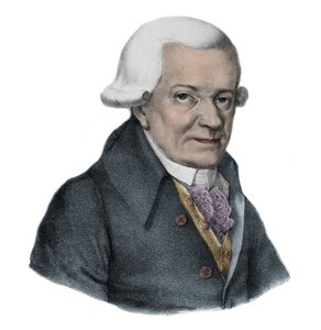 Portræt af Michael HAYDN 1737-1806, bror til Franz Joseph Haydn af Unknown artist