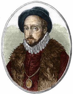 Portræt af Michel de Montaigne (1533-1592), fransk forfatter. af Unknown artist