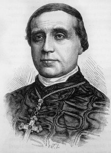 Portræt af Monsignor March af Unknown artist