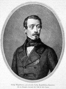 Portræt af Napoleon III af Unknown artist
