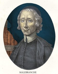 Portræt af Nicolas Malebranche (1638 - 1715) fransk filosof og teolog. af Unknown artist