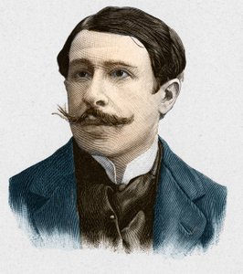 Portræt af Paul Adam (1862-1920), fransk forfatter. af Unknown artist