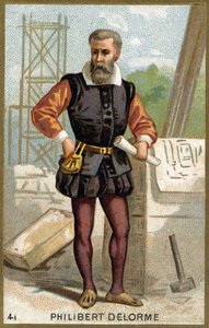 Portræt af Philibert Delorme (De Lorme) (De l