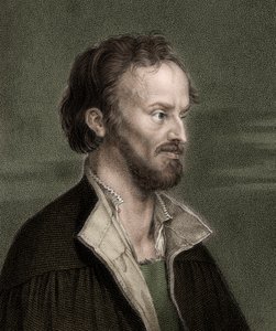 Portræt af Philippe Melanchton (Philipp Melantone eller Melanchthon eller Schwartzerd af Unknown artist