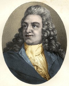 Portræt af Philippe Nericault Destouches (Tours af Unknown artist