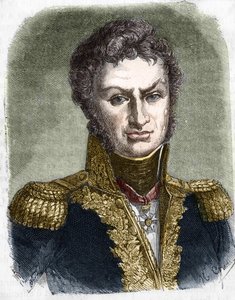 Portræt af Pierre Cambronne (1770-1842), fransk general. af Unknown artist
