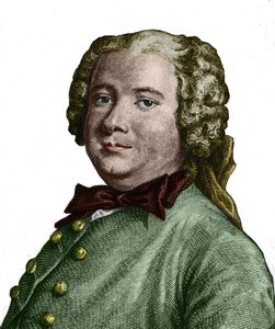 Portræt af Pierre Carlet de Chamblain de Marivaux (1688 - 1763), dramatiker. af Unknown artist