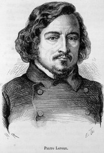 Portræt af Pierre Leroux, fransk filosof, publicist og politiker (1797 - 1871) af Unknown artist