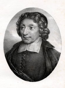 Portræt af Pierre Nicole (1625 - 1695) ivrig forsvarer af jansenismen fra et maleri af Port Royal. af Unknown artist
