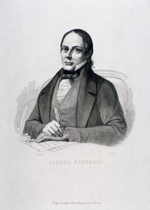 Portræt af Pietro Generali (gravering) af Unknown artist