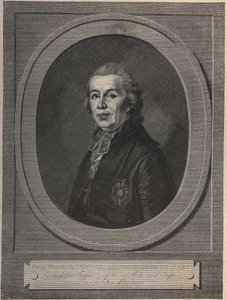 Portræt af prins Karl Theodor von Dalberg (1744-1817), ærkebiskop og statsmand, forfatter og filosof af Unknown artist