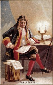 Portræt af Sébastien Le Prestre de Vauban (1633-1707), marskal af Frankrig. af Unknown artist