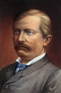 Portræt af Sir Henry Morton Stanley, pseudonym for John Rowlands (1841-1904), britisk opdagelsesrejsende og journalist. af Unknown Artist
