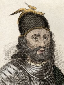 Portræt af Sir William Wallace (Braveheart) (ca. 1270-1305), skotsk ridder. Indgravering af det 19. århundrede. af Unknown artist