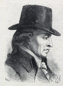 Portræt af Stanislas Marie Maillard (1763-1794), foged og emblematisk skikkelse af den franske revolution. af Unknown artist