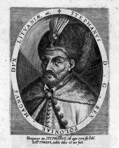 Portræt af Stephen I Bathory (1533-1586), Prins af Transsylvanien og konge af Polen. af Unknown artist