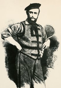 Portræt af Walter Clopton Wingfield (Ruabon, Wales af Unknown artist