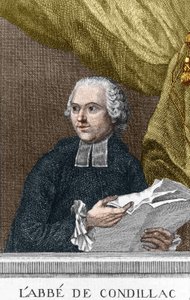 Portræt af Abbe Etienne Bonnot de Condillac (1715 - 1780) fransk filosof af Unknown artist