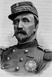 Portræt af hertugen af Aumale (Charles de Lorraine) (1822 - 1897). Indgravering af slutningen af det 19. århundrede i "Histoire de France"" af H. Martin. af Unknown artist