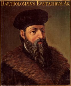 Portræt af den italienske anatom og læge Bartolomeo Eustachi (Barthelemy Eustache) (1505-1574) Anonymt maleri. 1500-tallets Padua, Universite Italy - Portræt af den italienske anatom og læge Bartolomeo Eustachi (1505-1574). Anonym maling af Unknown artist