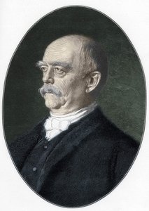 Portræt af prinsen af Bismarck (1815 - 1898) af Unknown artist