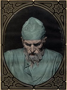 Portræt af zaren Ivan IV den Forfærdelige (1530-1584) - gravering af Unknown artist