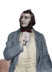 Portræt af digteren Jacques Boe, dit Jasmin (på occitansk Jacme Boer dit Gensemin eller Jansemin) af Unknown artist