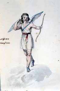 Repræsentation af Amor (Eros). af Unknown artist