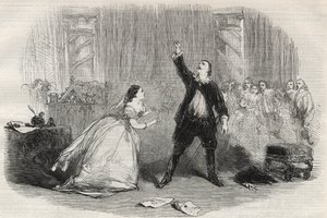 Repræsentation af “Lucie de Lammermoor” (Lucia di Lammermoor) af Gaetano Donizetti i “Her Majesty