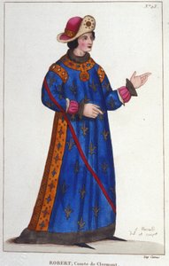 Robert af Frankrig, greve af Clermont (1256-1318). Capetian Prins. af Unknown artist
