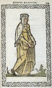 Roman Woman - i "" Habits et effigies"" af Jean Slupérino af Unknown artist