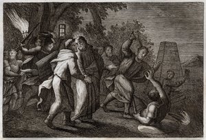 Royaumont Bibelen, Det Nye Testamente: Arrestation af Jesus Kristus eller Judas
