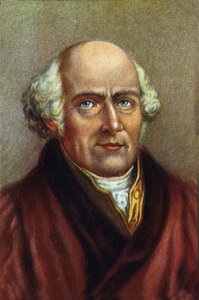 Samuel Hahnemann, homøopatiens fader. af Unknown Artist