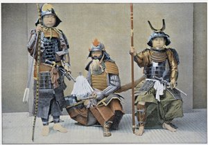 Samurai Group, slutningen af det 19. århundrede af Unknown artist
