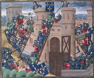 Skalering af Pont Audemer af Unknown artist