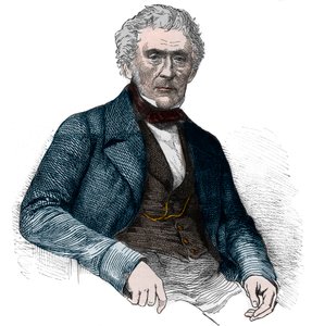 Sir David Brewster, skotsk fysiker - Portræt af David Brewster (1781-1868) af Unknown artist