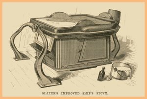 Slaters forbedrede skibsovn af Unknown Artist