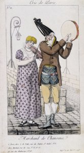 Sanghandlere - gravering af Unknown artist