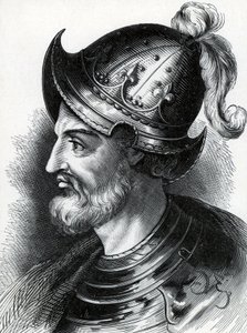 Stephen af ​​Blois (Stephen of England, c1097-1154), c1900 (gravering) af Unknown artist