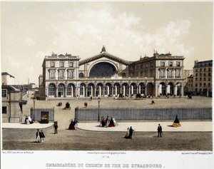 Strasbourg Railway Station (nu Gare de l