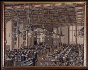 Telegrafkontor Rue de Grenelle i Paris: Rosace værelse af Unknown artist