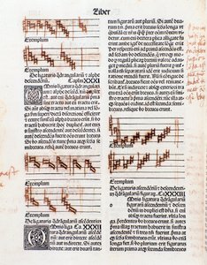 Textseite und handschriftliche Anmerkungen aus Die Kunst der Musik von Guillaume Despuig von Unknown artist