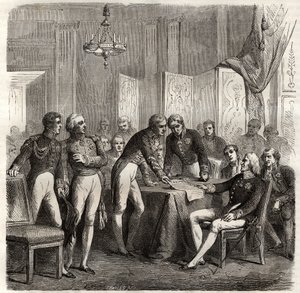 Alliancen fra 1834 mellem Det Forenede Kongerige, Frankrig, Spanien og Portugal for at håndhæve Evoramontes koncession - I lyset af Don Carlos