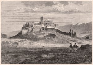 Akropolis i Athen i det XIX århundrede af Unknown